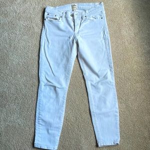 JCrew White Jeans